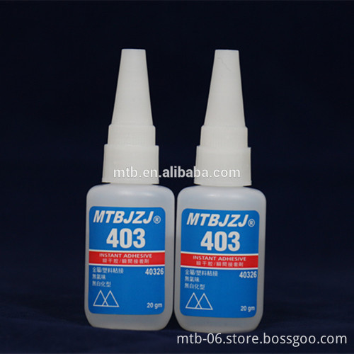 403 Quickly Dry Plastic Bottle Super Liquid Glue Gel